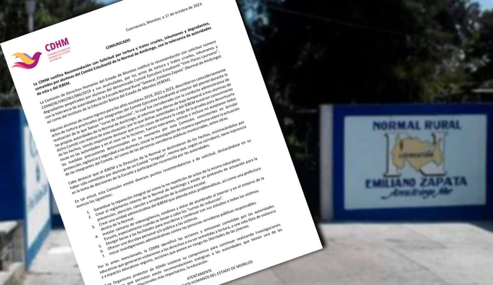 Comprueban que 'amilcingas' torturan a sus compañeras