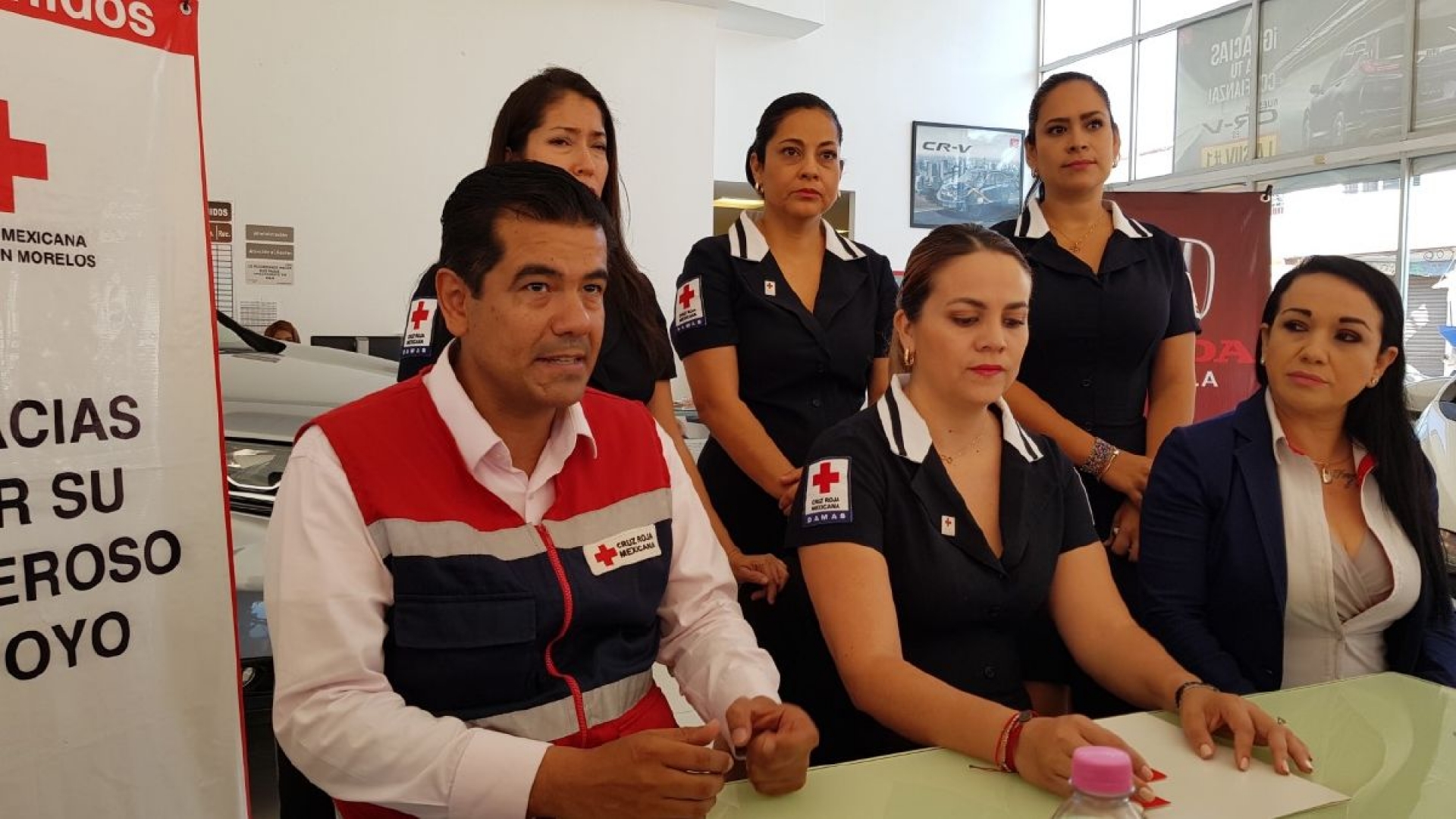 Continúa Cruz Roja de Cuautla apoyando a damnificados por el 19-S en la región oriente