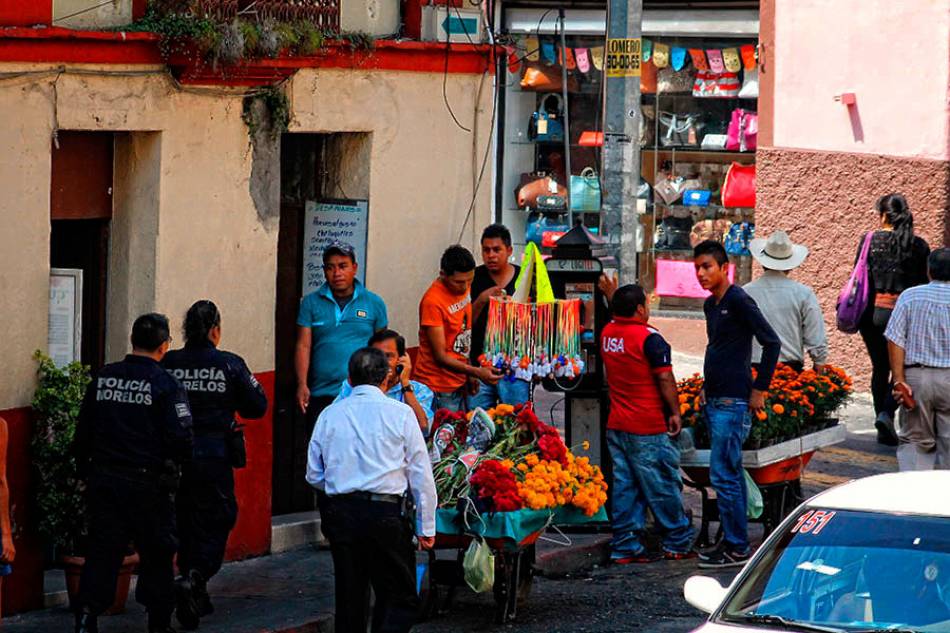 Reporta policía saldo blanco en Día de Muertos en Cuernavaca