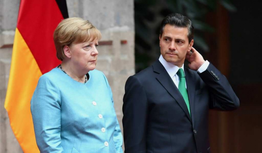 Angela Merkel elogia las reformas de Peña Nieto pero recuerda las desapariciones
