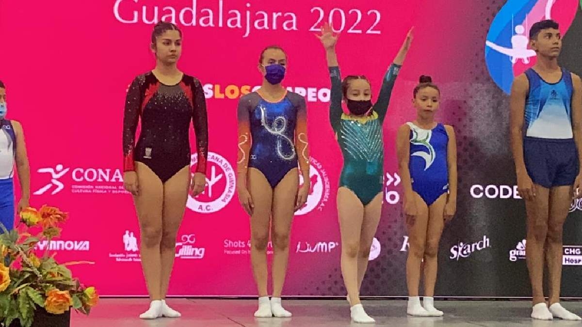 Cuatro medallas para Morelos en el Campeonato Nacional de Gimnasia