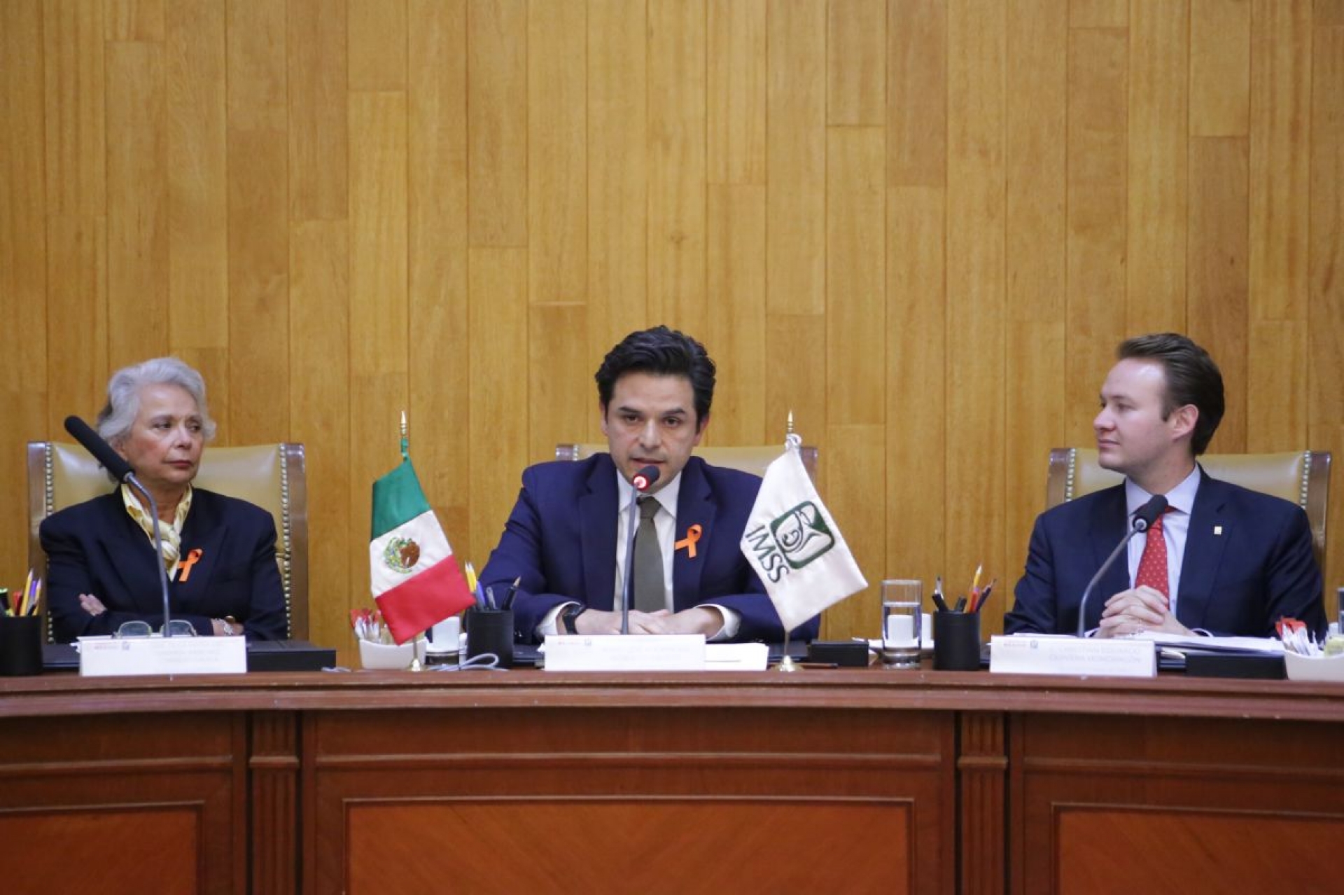 Zoé Robledo rinde protesta como director general del IMSS