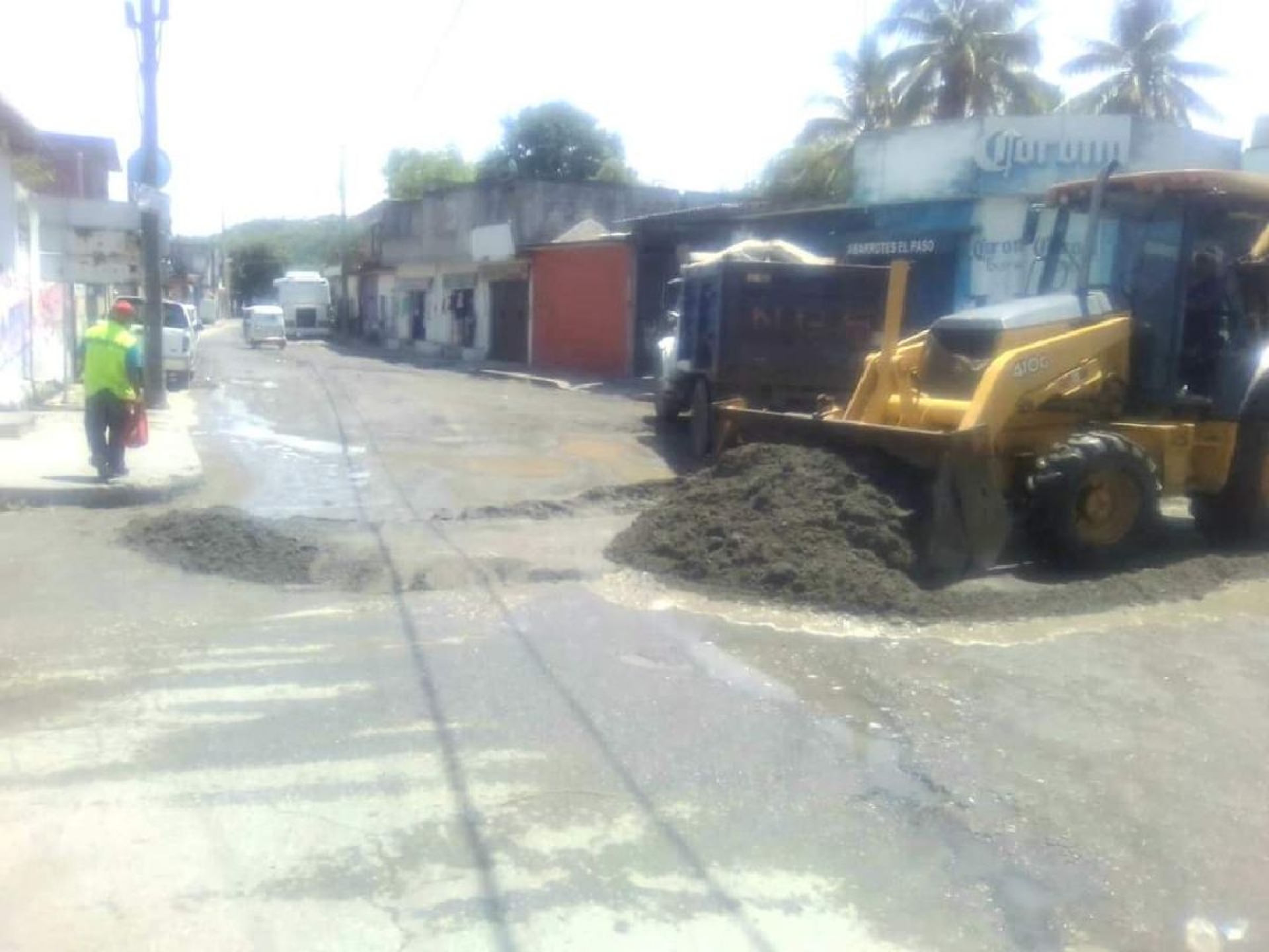 Primeras lluvias afectan vialidades en Coatetelco