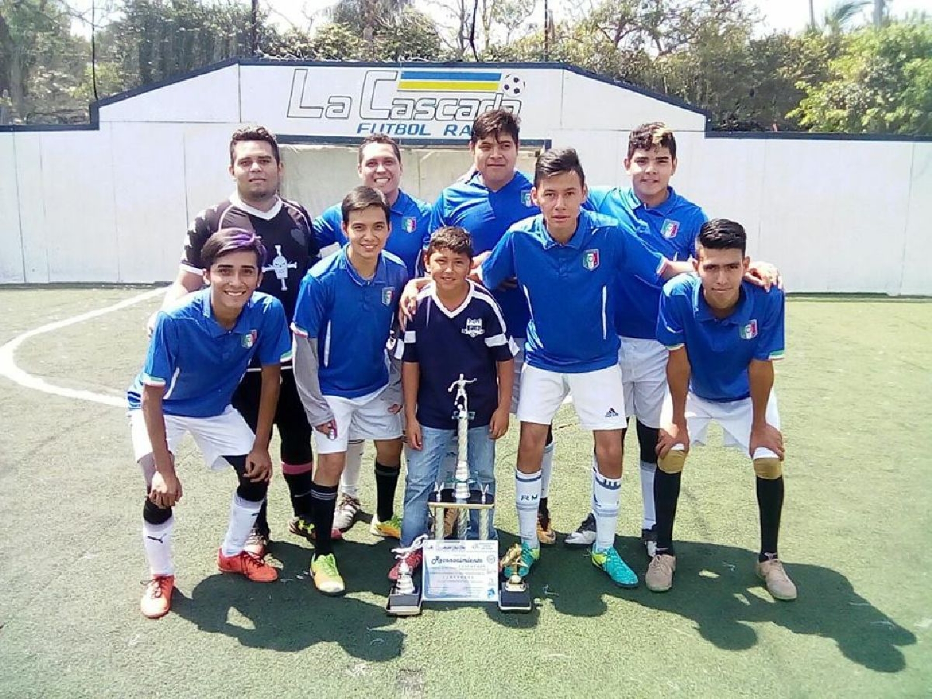 Concremon, campeón del Torneo Gastronómico de futbol rápido