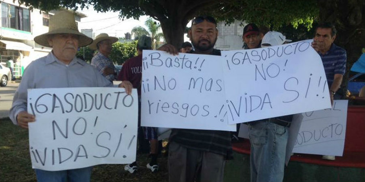Protesta la Asociación Cívica Morelense contra gasoducto