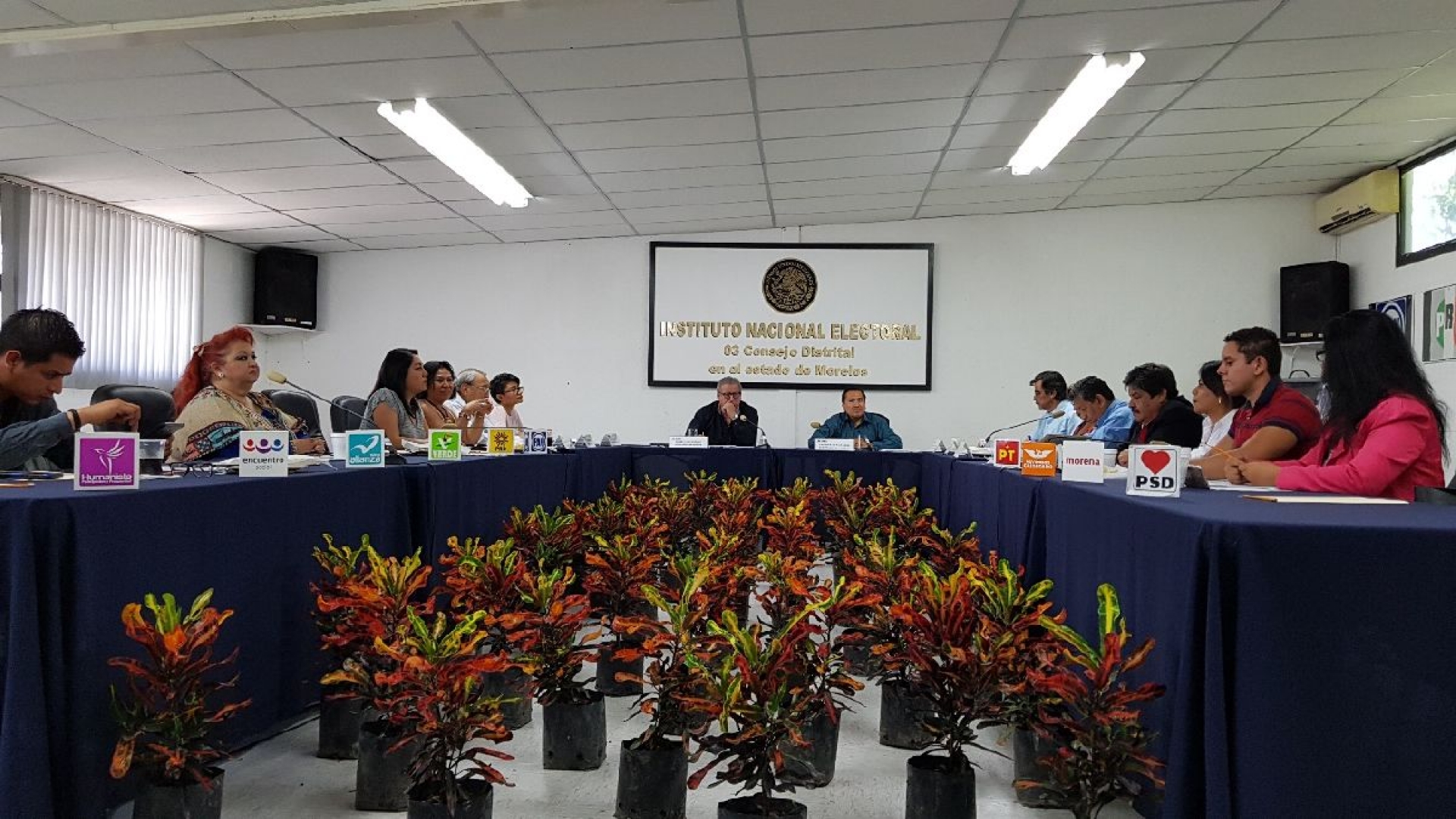 Realiza la junta distrital 03 del INE la última sesión de consejo
