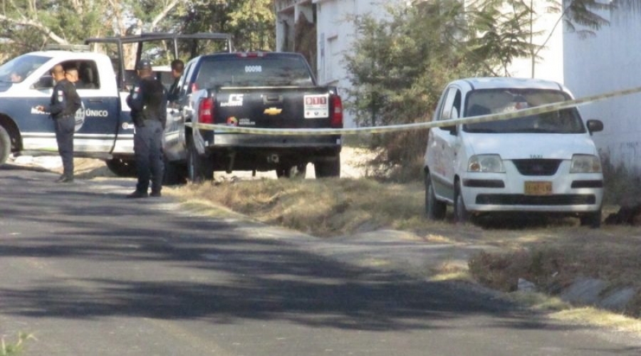 Asesinaron a un taxista en Xoxocotla