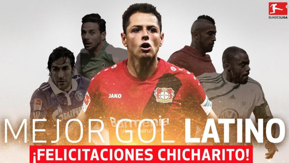 Chicharito, ganador del Mejor Gol Latino