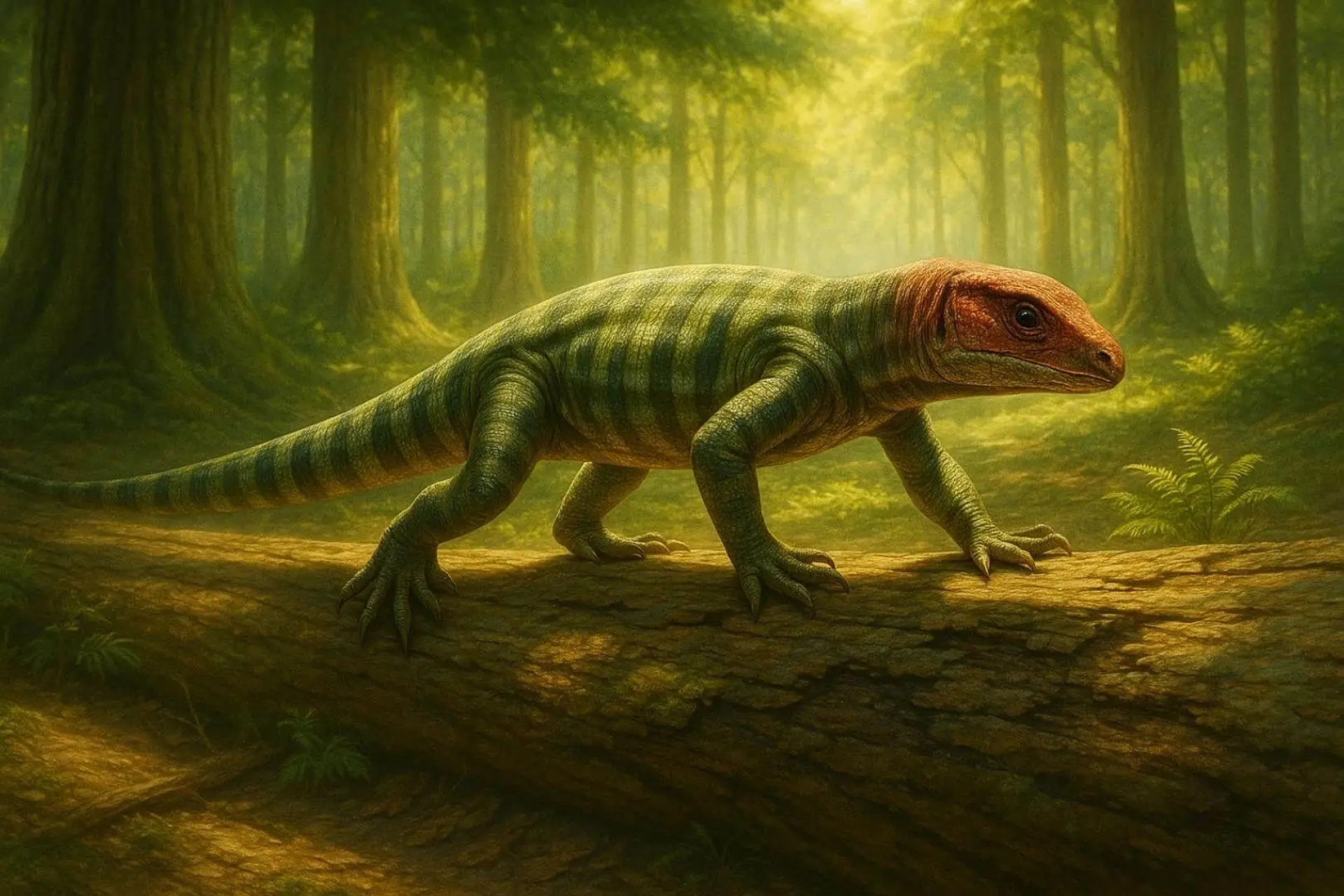 Descubren en Australia las huellas más antiguas de reptiles terrestres