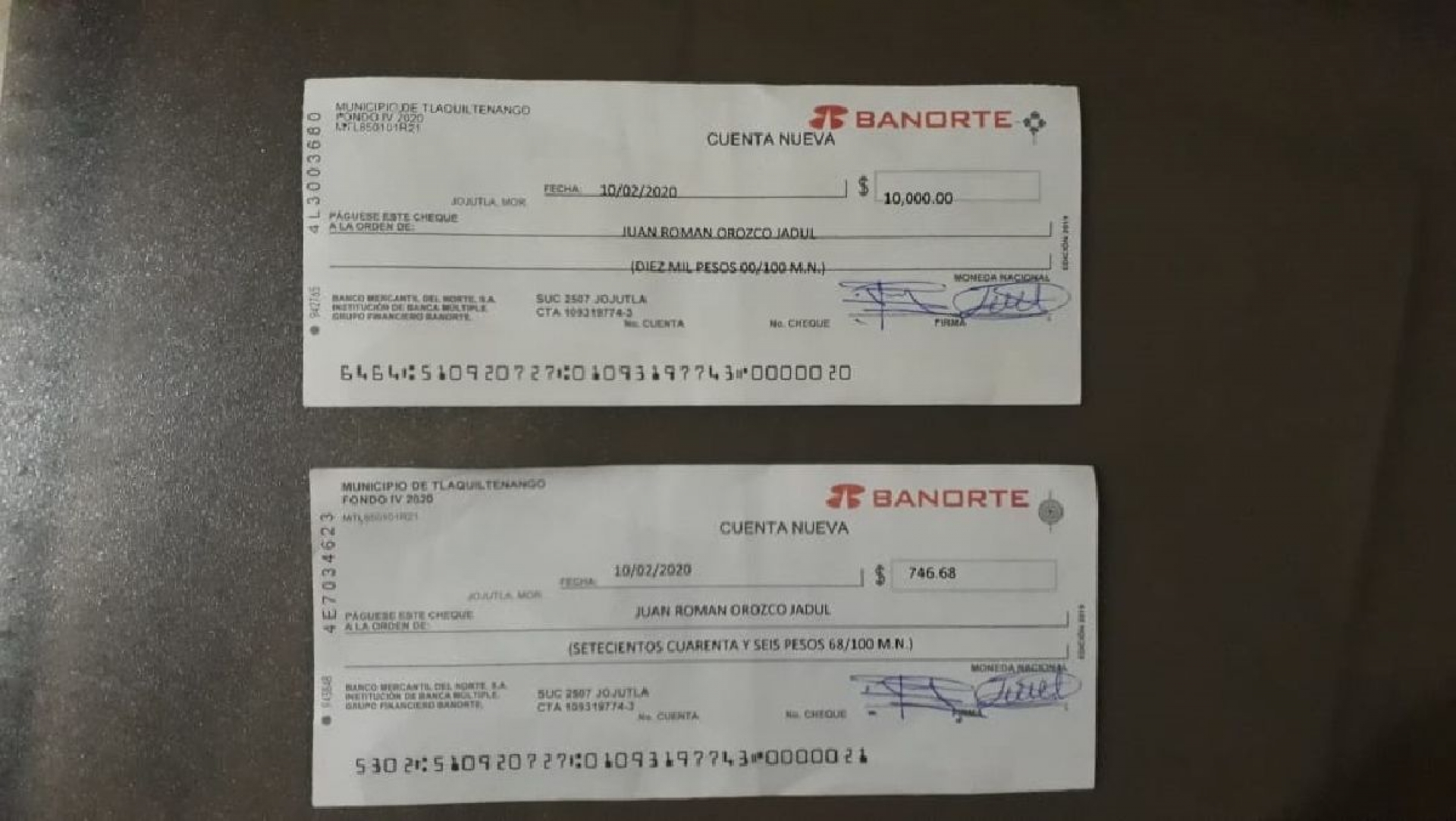 Ayuntamiento de Tlaquiltenango paga indemnización con cheques sin fondo