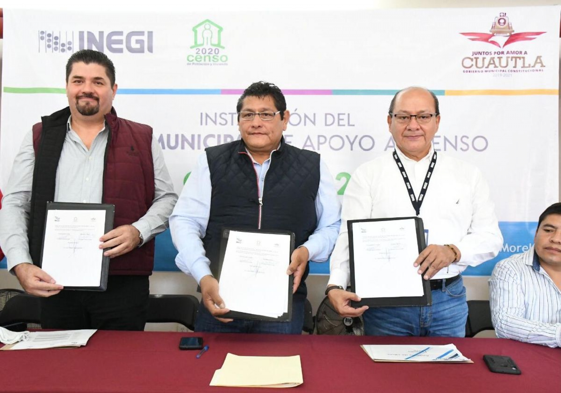 Instalan Comité de Apoyo para el Censo 2020 en Cuautla