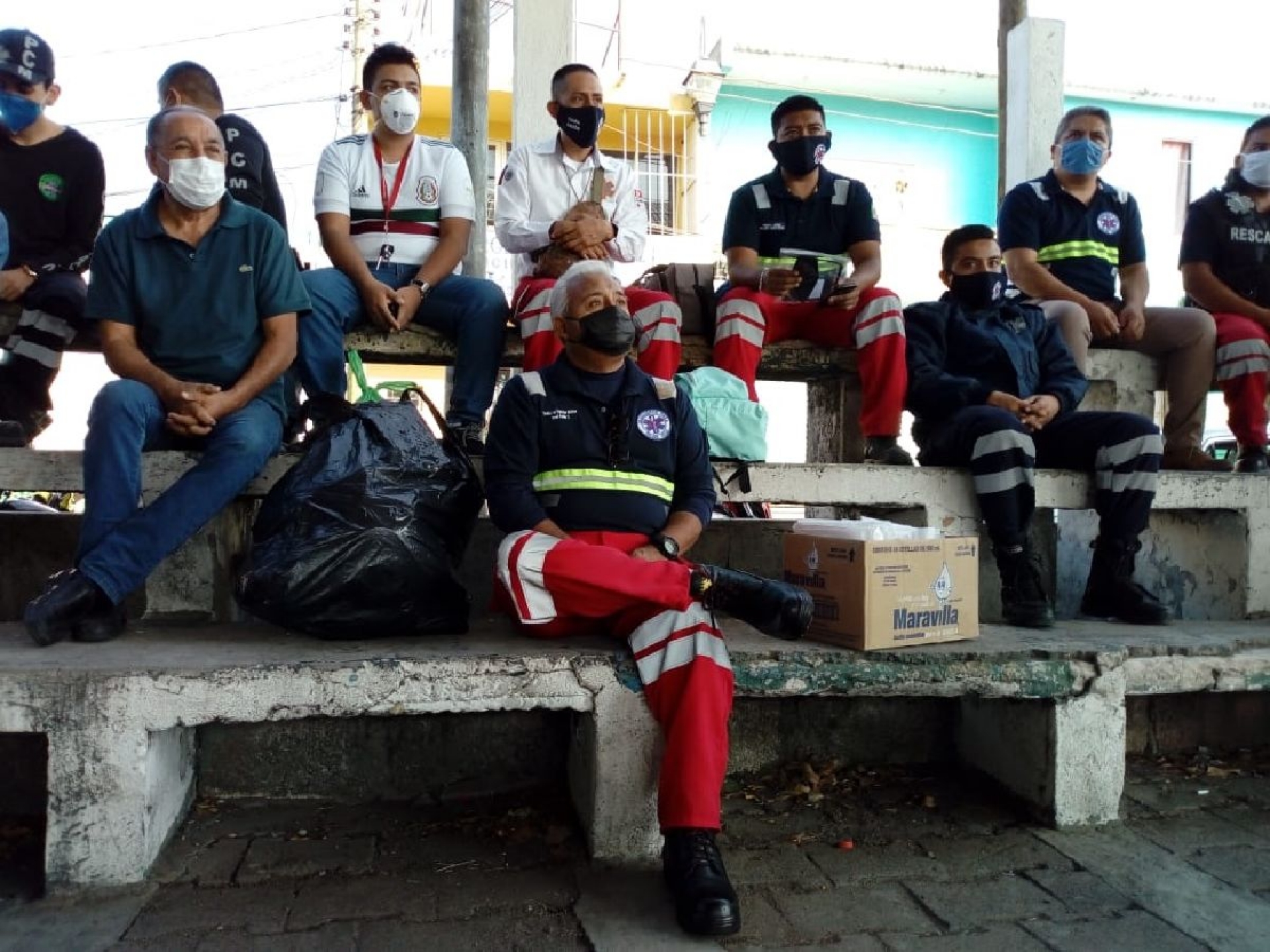 Sin apoyos, paramédicos voluntarios durante contingencia por covid-19