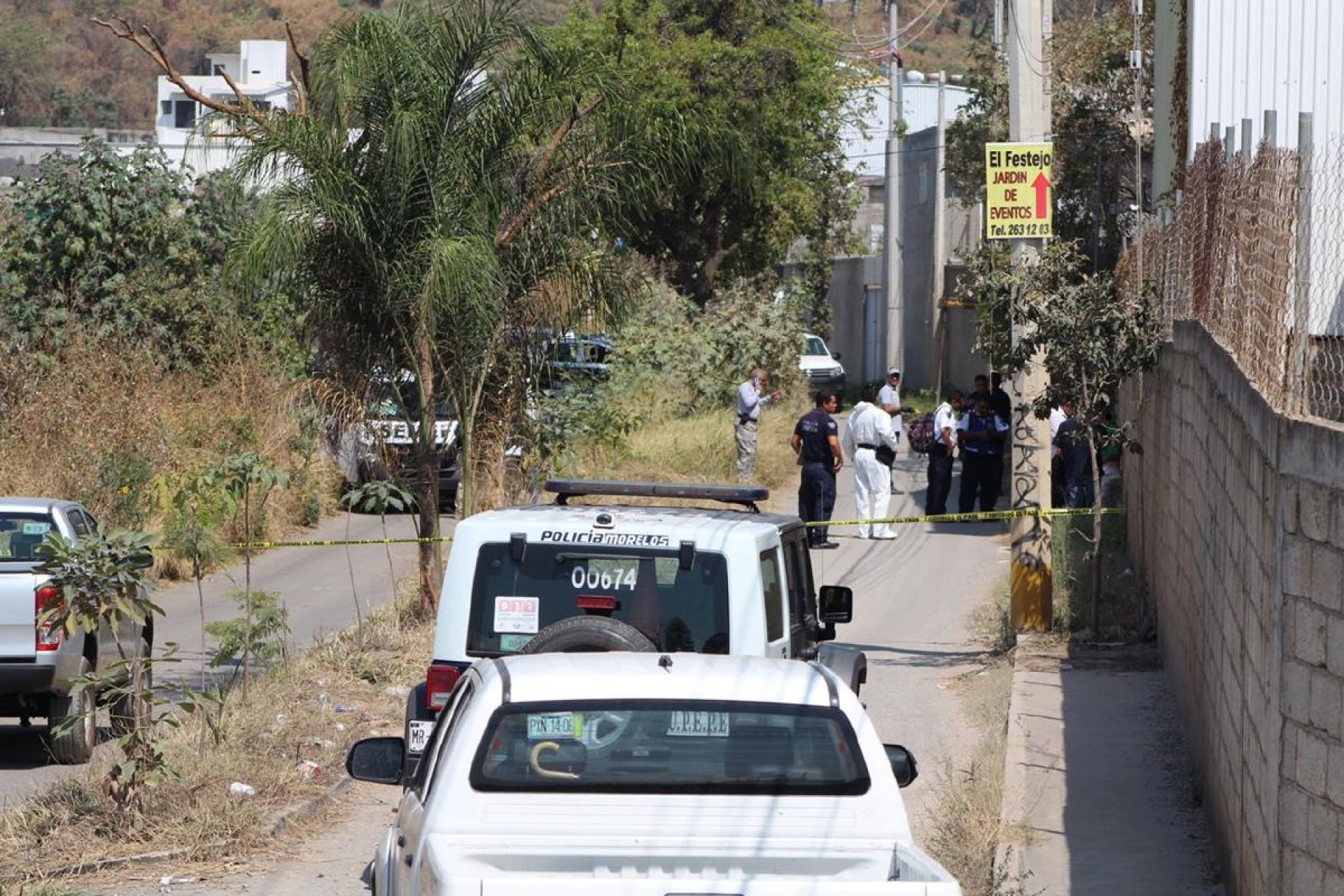 Encuentran un cadáver dentro de bolsas negras