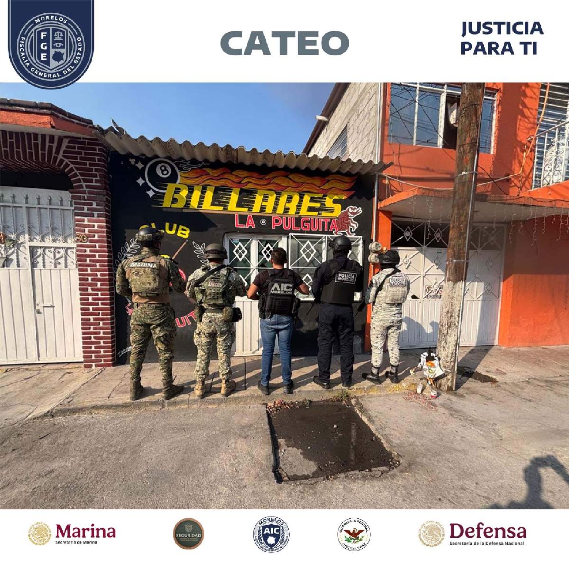 Catean un billar en Tlaltizapán