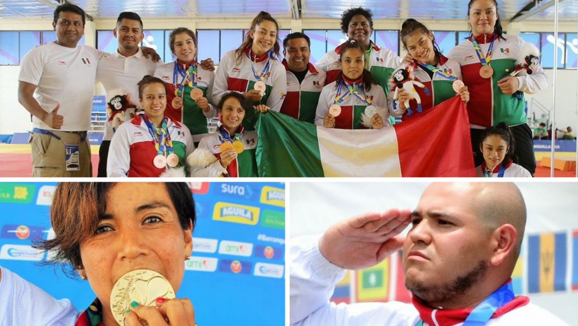 México es campeón de los JCC Barranquilla 2018 con 132 oros