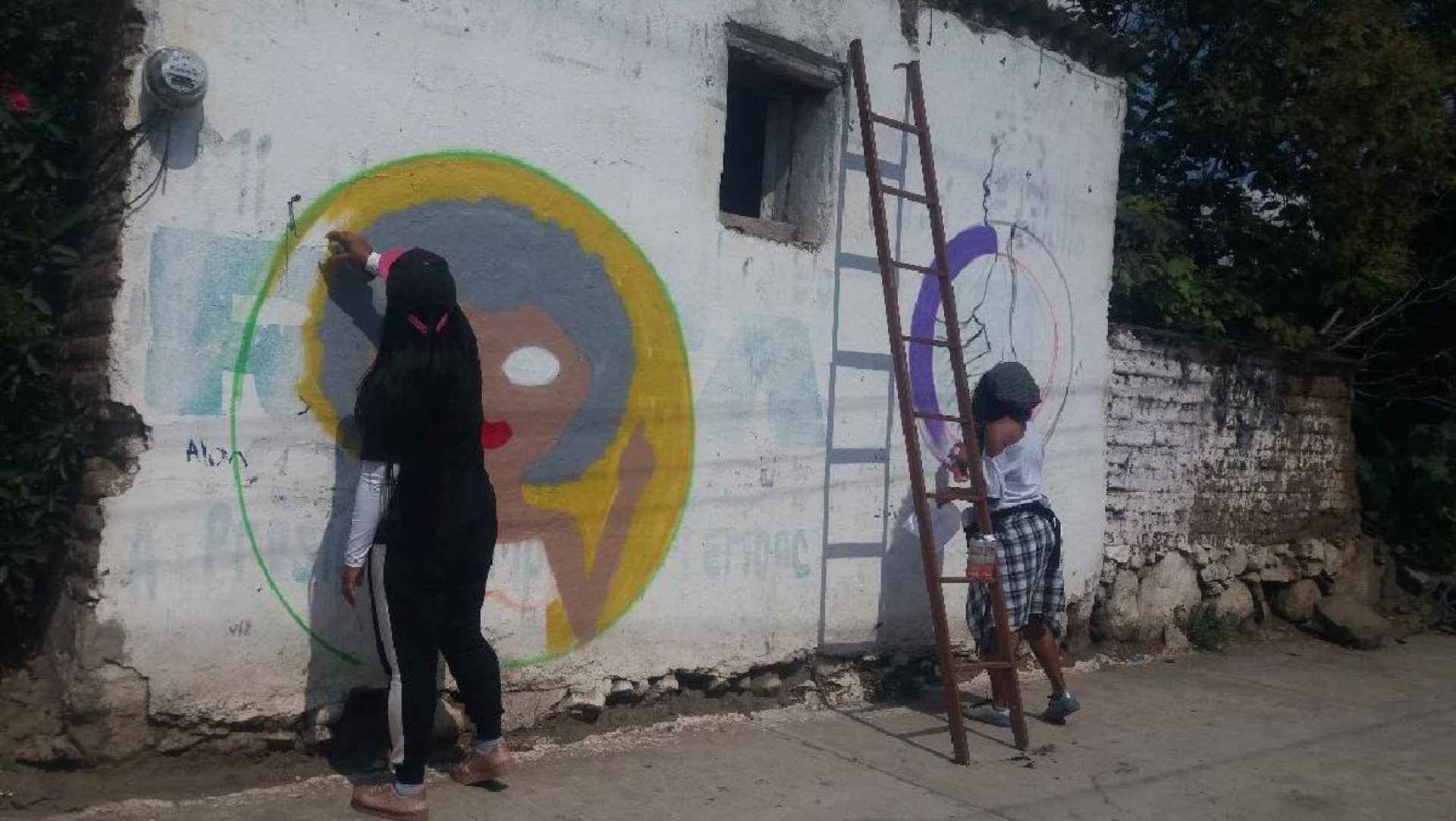 Realizan Festival Internacional de Grafiti y Arte Urbano en Amilcingo