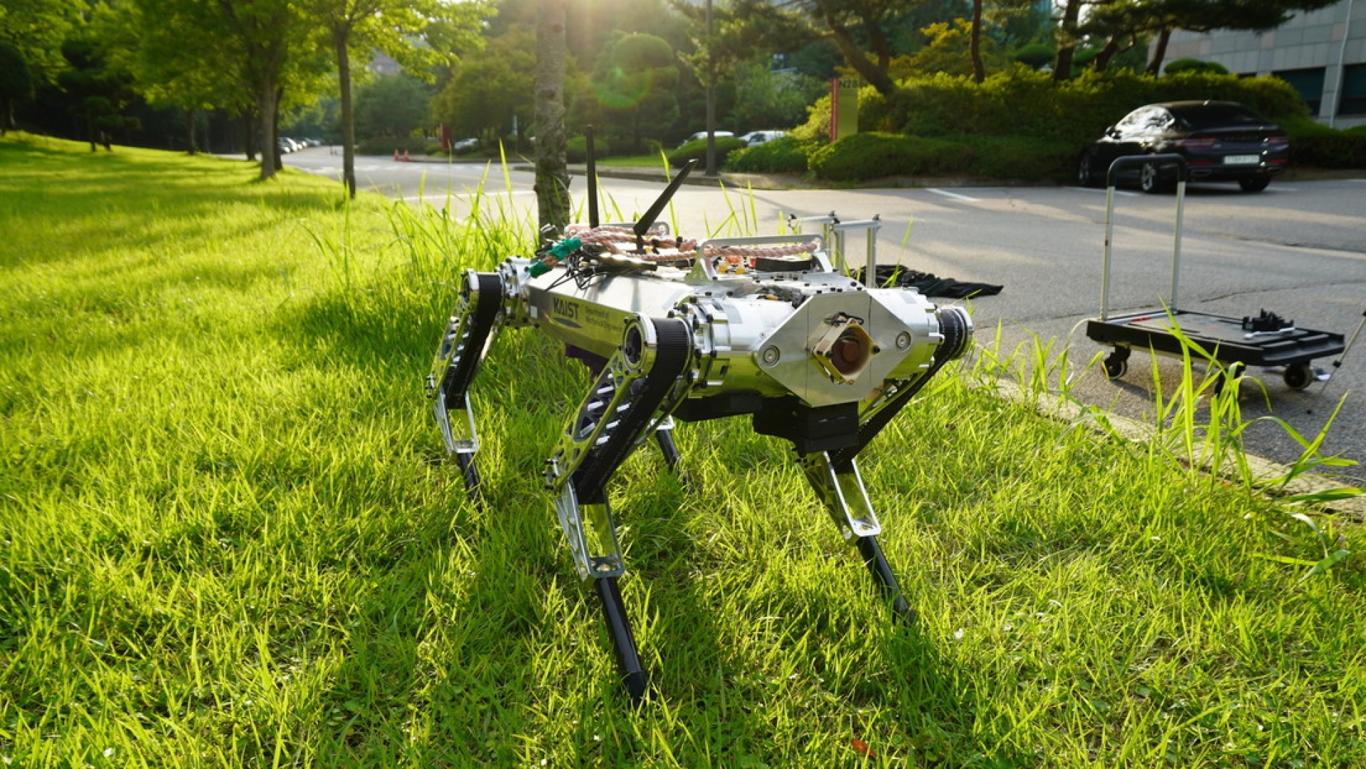 Fusionando IA y mecánica: Crean 'Hound', el perro robot más rápido del mundo