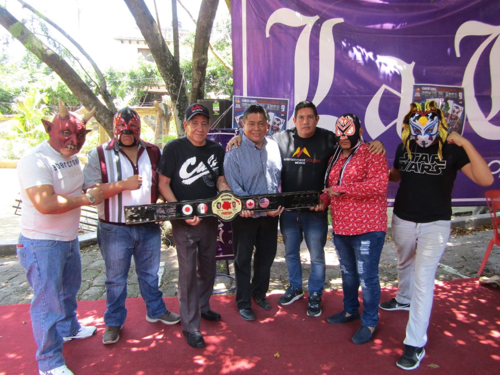 Presentan función de lucha libre “Póker de Ases” de la Triple A