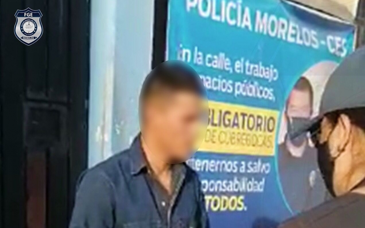 Aprehenden a presunto feminicida, por delito cometido en Amacuzac