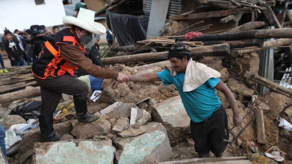 Sismo en Perú deja 12 heridos y 1,670 damnificados en Amazonas