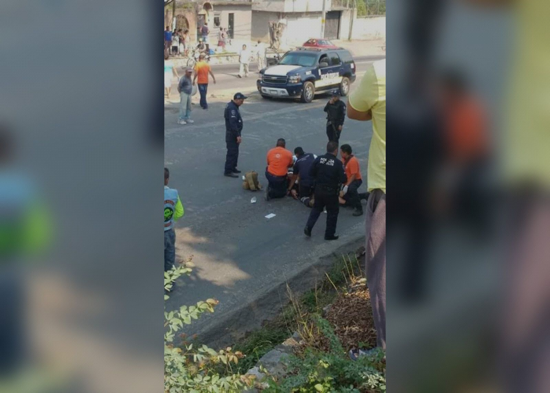 Graves, los dos policías que fueron atropellados