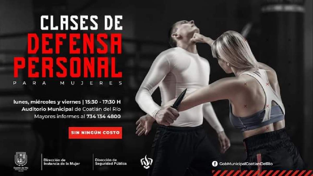 Imparten a mujeres curso de defensa personal