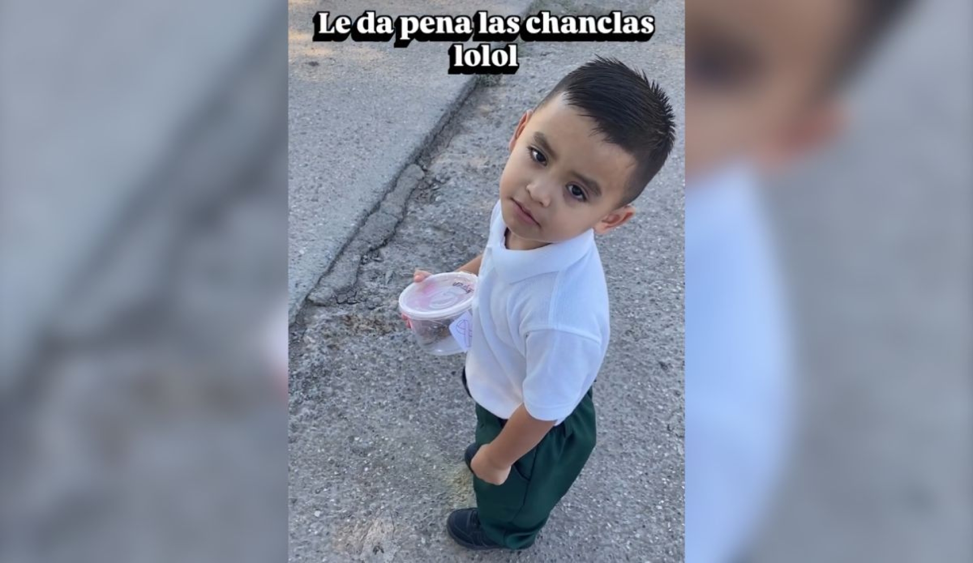 'Vete a la casa': niño se avergüenza de su mamá por usar chanclas