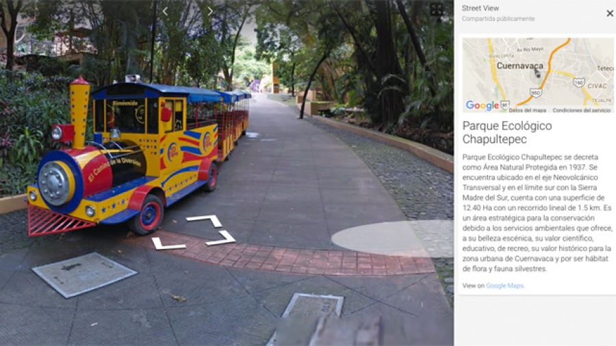 Google Maps te deja visitar de manera virtual Six Flags México y La Feria Chapultepec