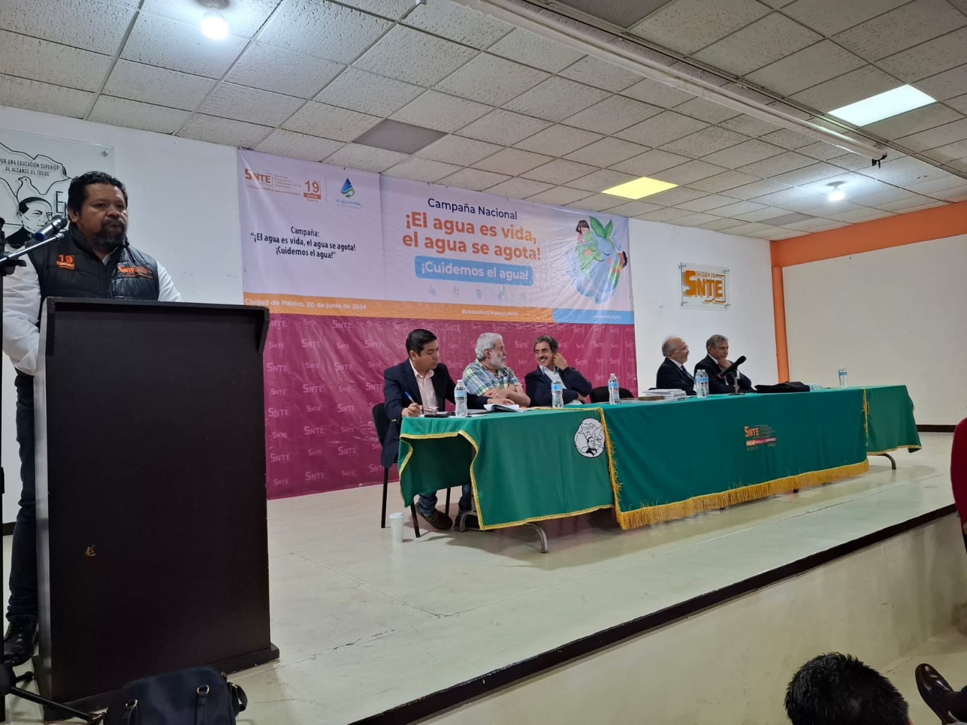 Realiza SNTE presentación del libro 'El cuidado del agua en Morelos'