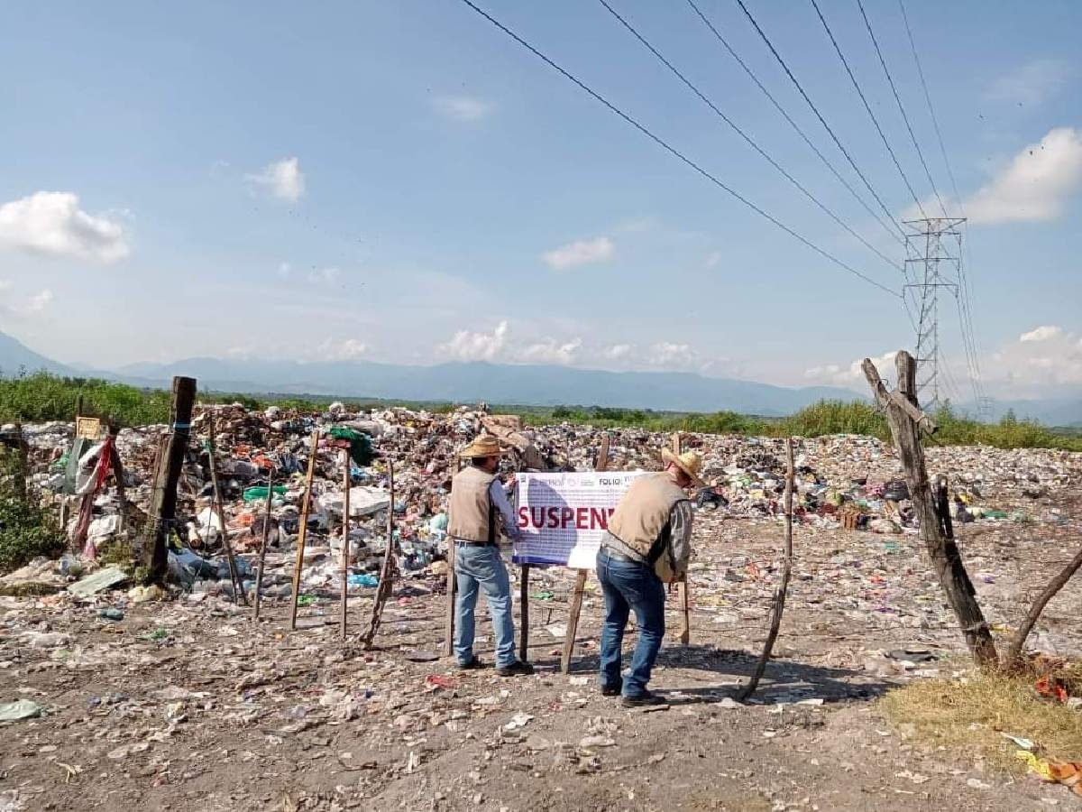 Clausura Propaem tiradero a cielo abierto en la zona sur