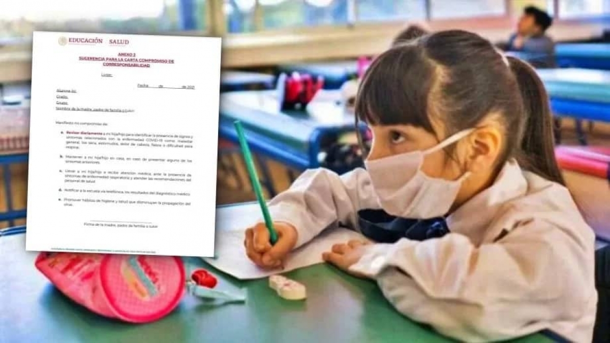 SEP elimina carta compromiso para regreso a clases presenciales