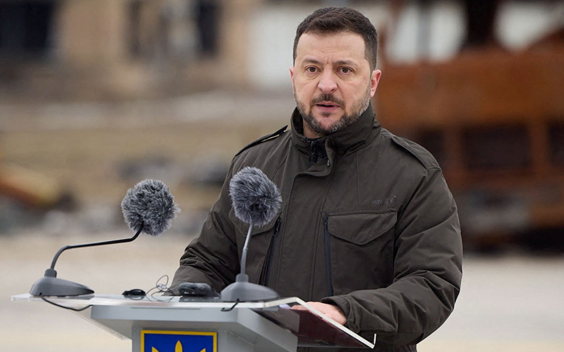 'Ganaremos', asegura Zelensky en el segundo aniversario de la invasión rusa