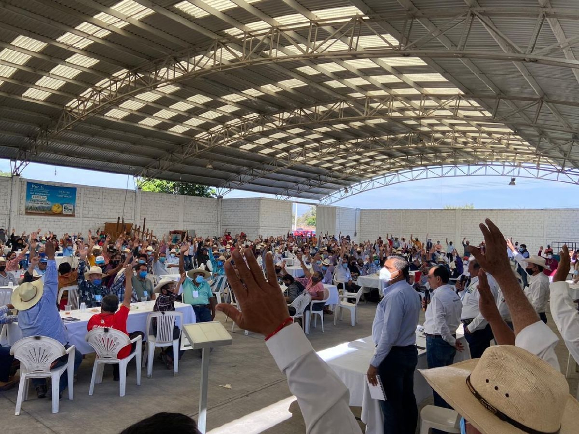 Reeligen a Pedro Ocampo como presidente de unión de cañeros