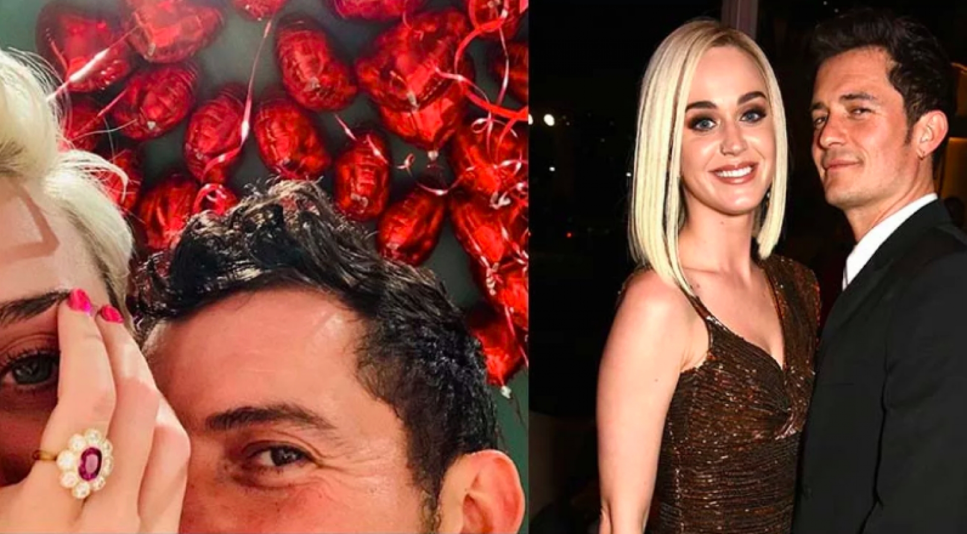 Katy Perry y Orlando Bloom anuncian su compromiso