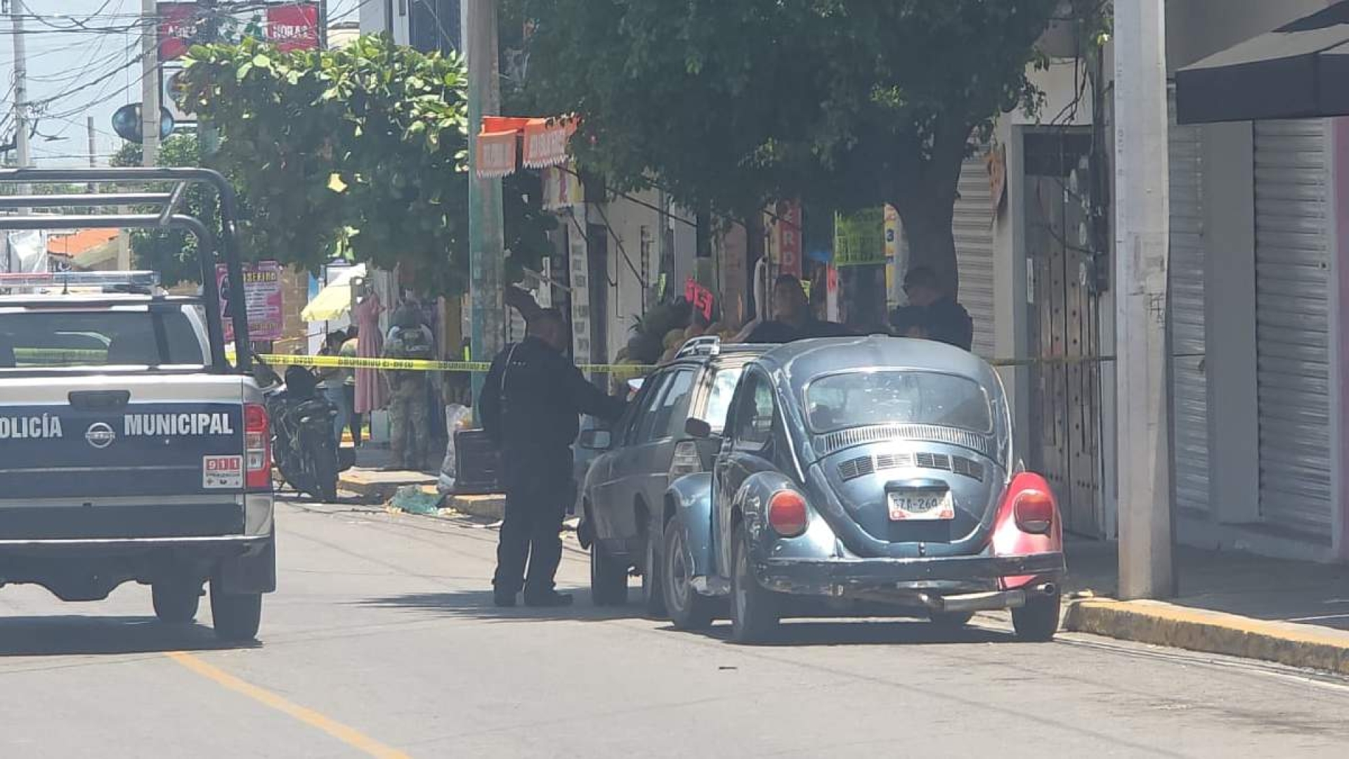 Asesinan a tiros a motociclista