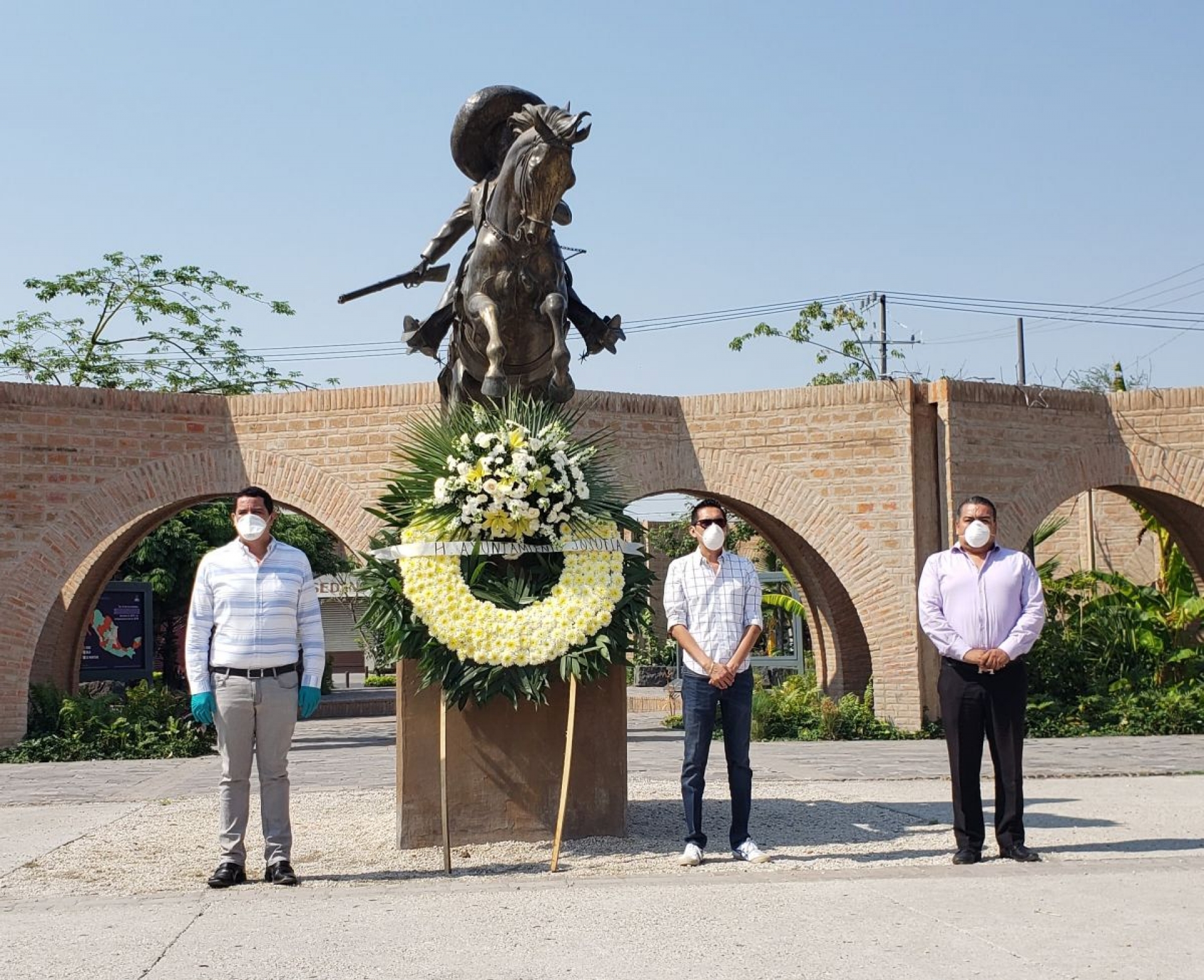 Conmemoran en la zona sur el CI aniversario luctuoso de Zapata