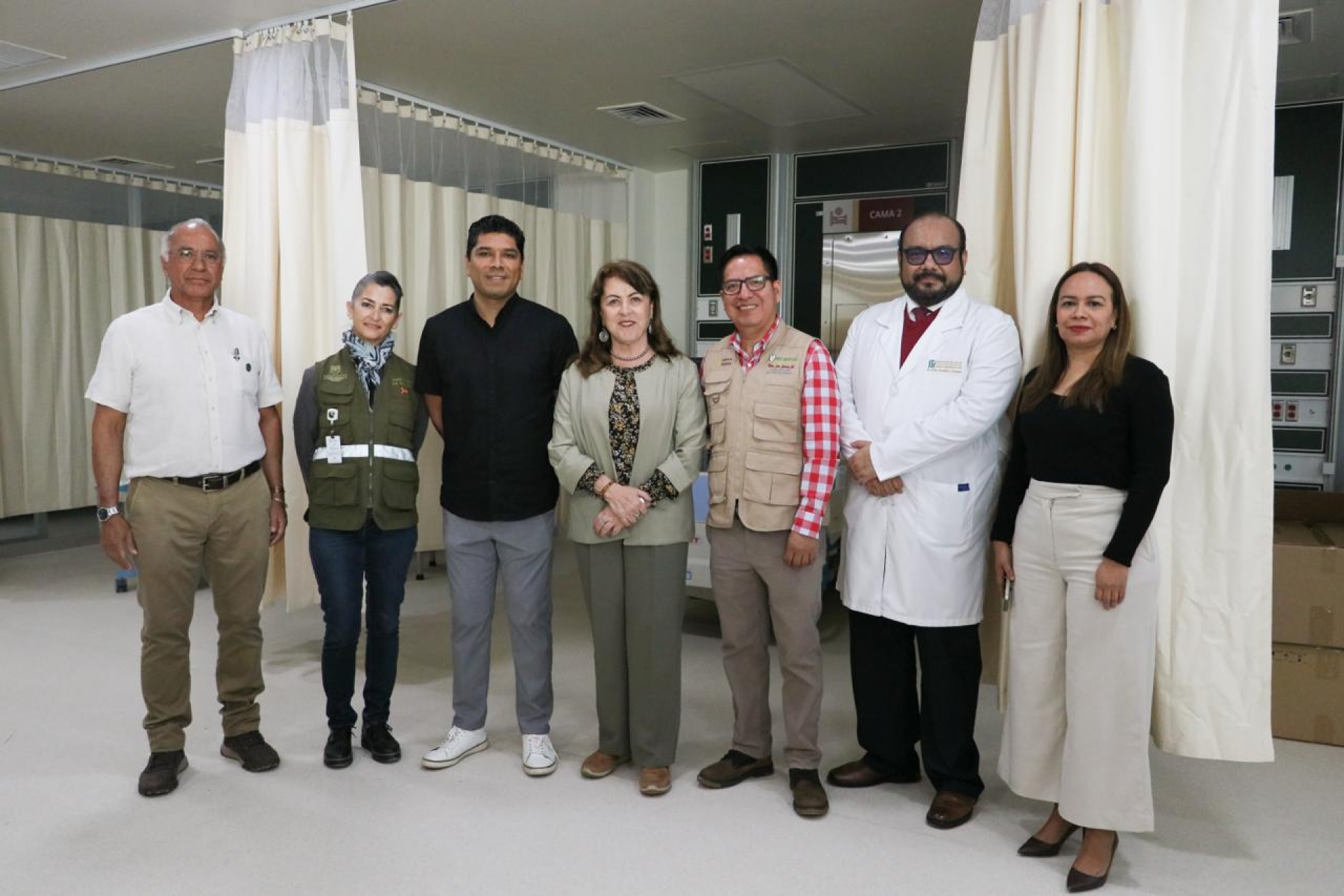 Supervisa gobernadora Margarita González Saravia avances del hospital general de Jiutepec