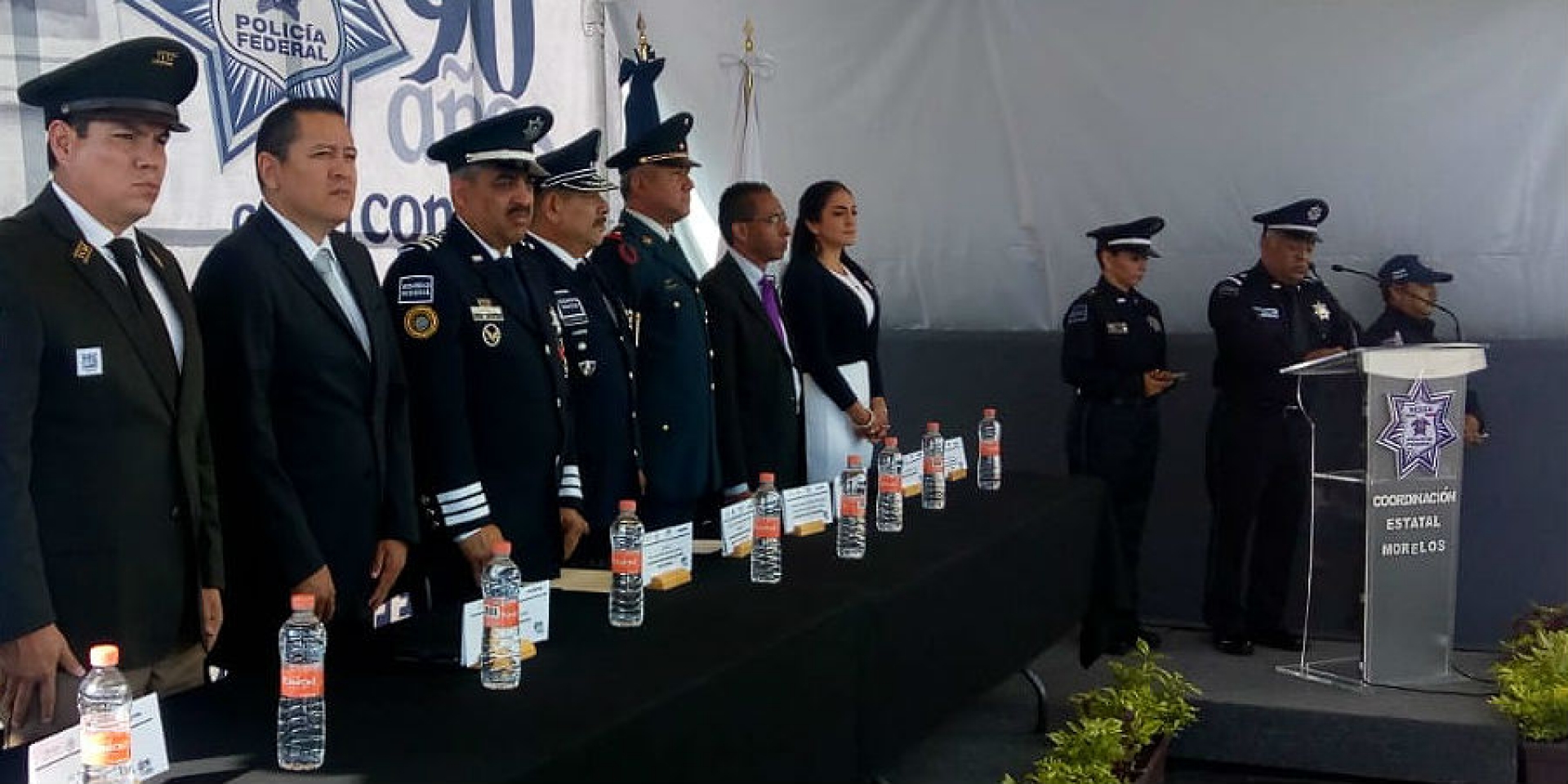 Celebran 90 años de la Policía Federal