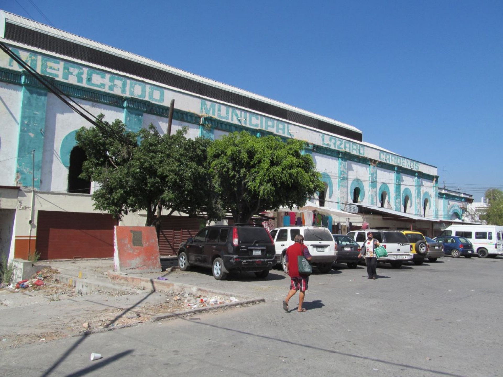 Detenida, la reconstrucción del mercado de Zacatepec