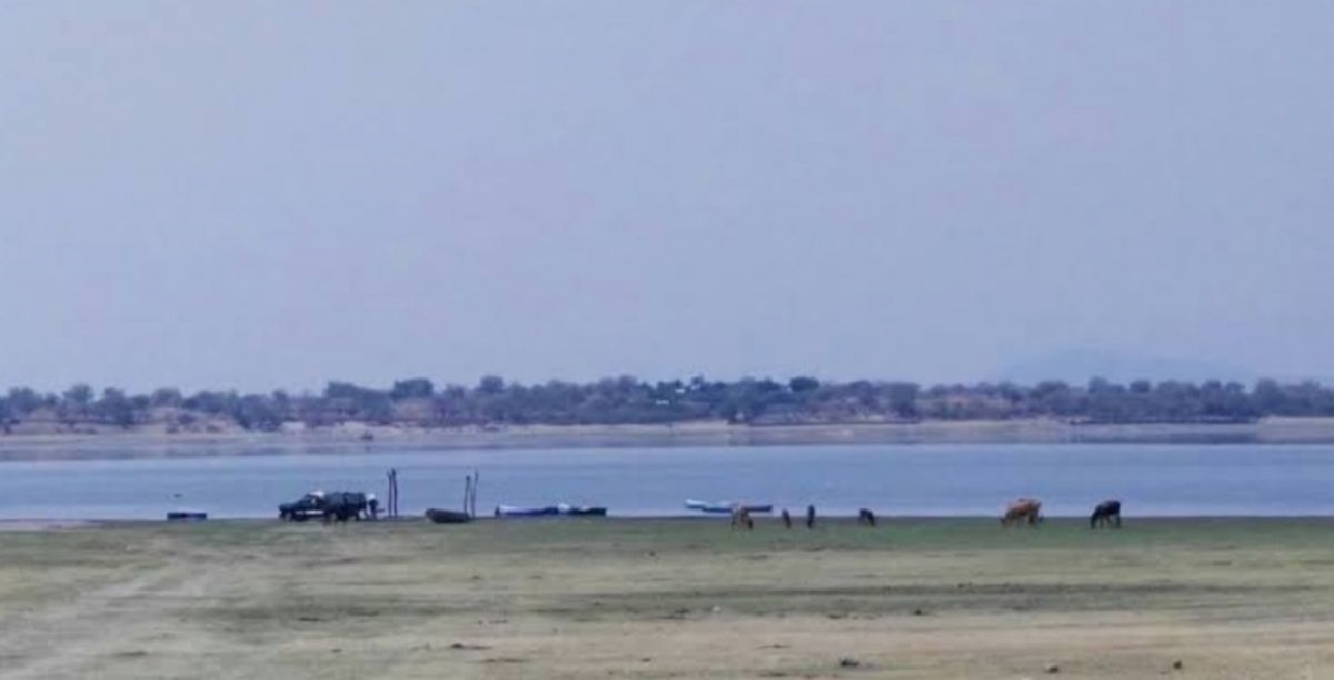 Laguna de El Rodeo registra 30 % de capacidad de almacenamiento