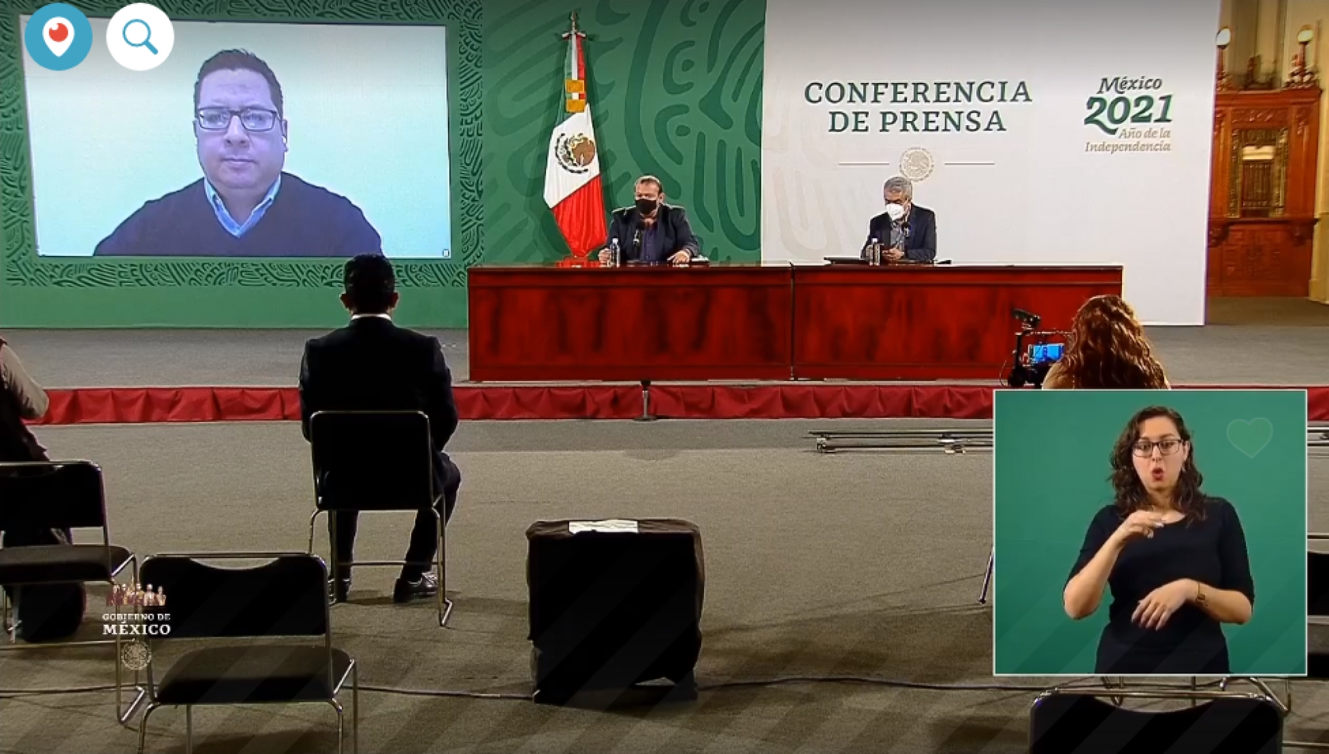 2,069,370 casos de covid-19 confirmados acumulados en México y 183,692 decesos