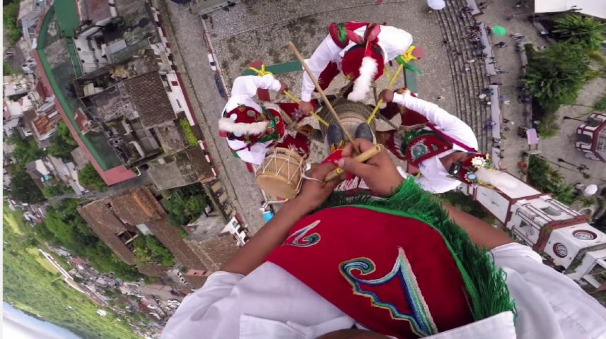 Los Voladores como nunca los habías visto