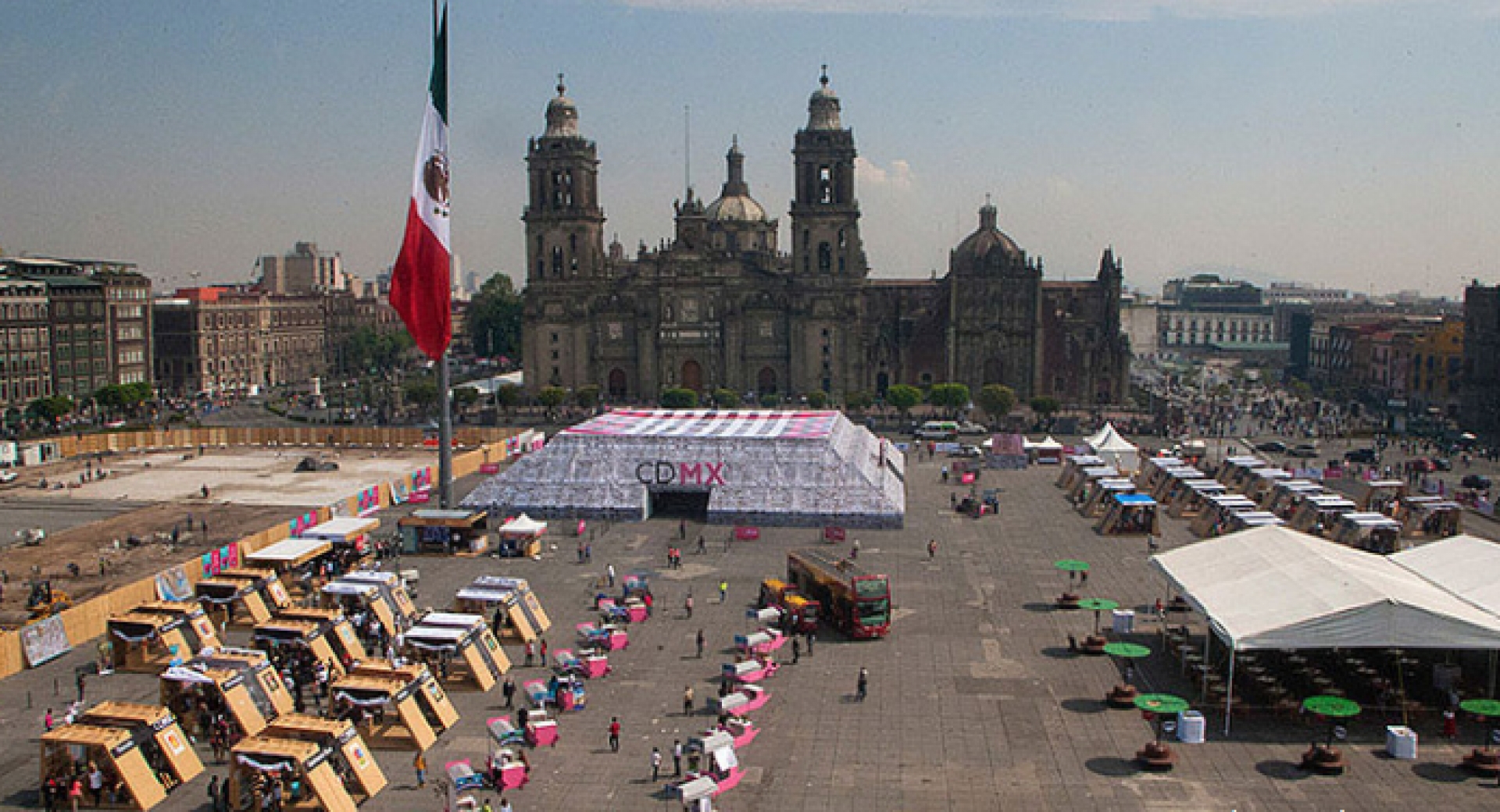 El Zócalo de CDMX tendrá comida y artesanías de todos los estados
