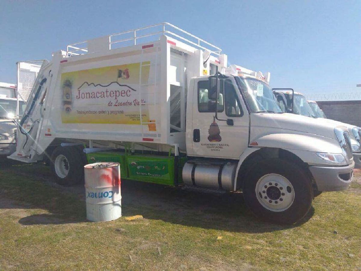 Compra gobierno de Jonacatepec nuevo camión recolector de basura