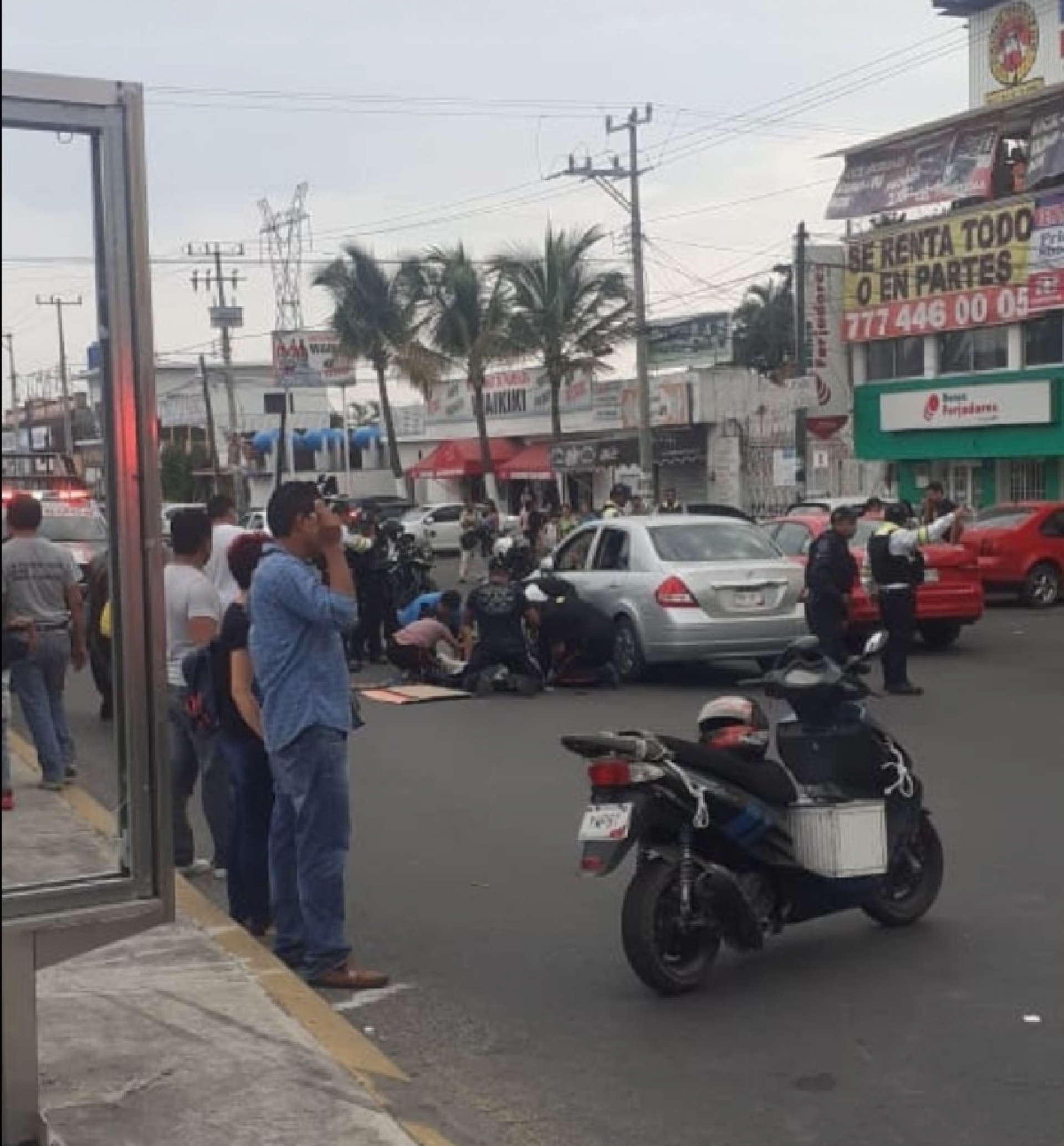 Atropellan a agente vial en Temixco