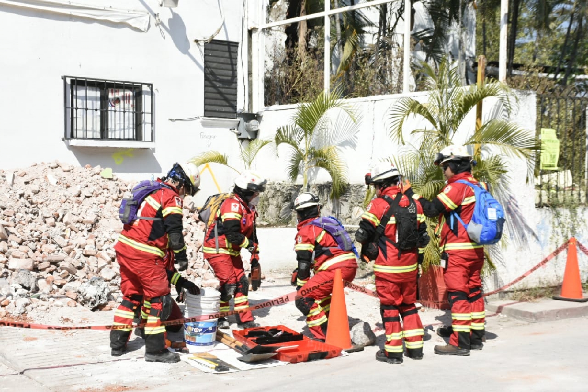 Realizan certificación de equipos de búsqueda y rescate de CRM