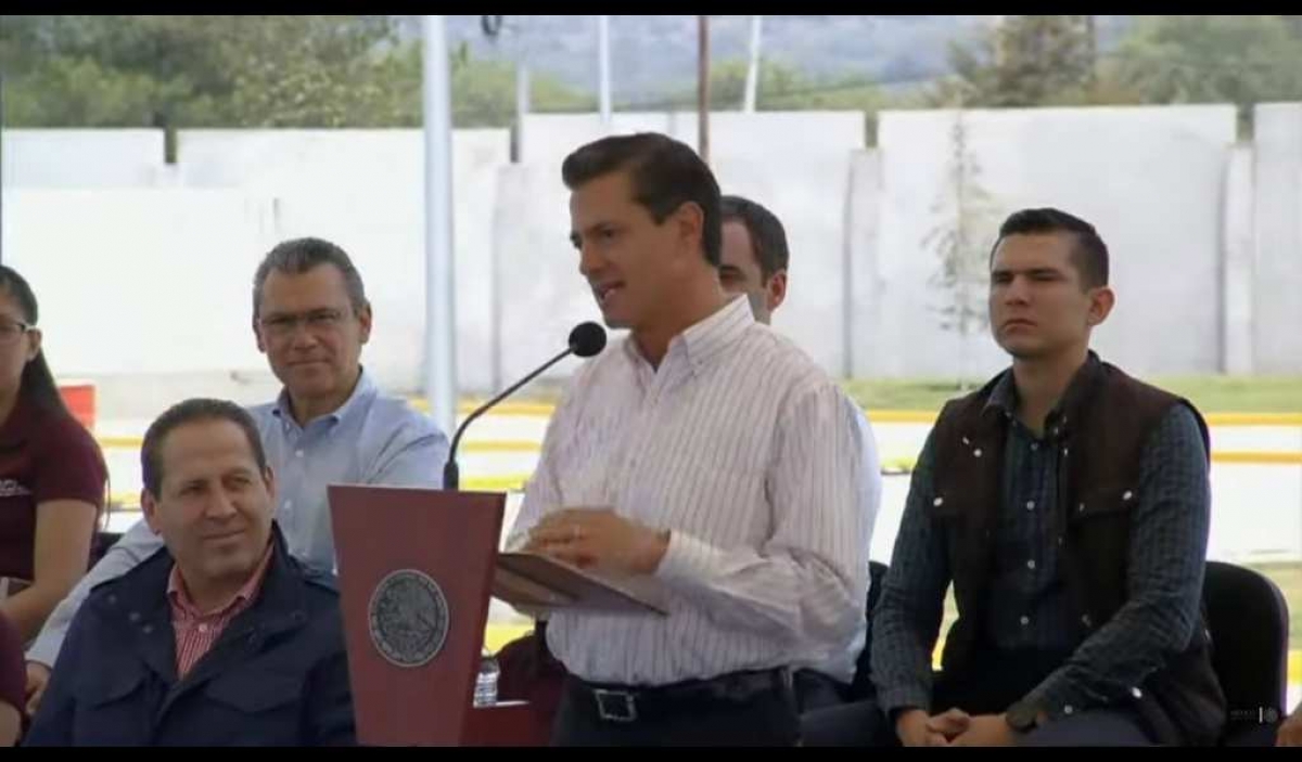 El presidente Enrique Peña Nieto aclara por qué visita mucho el Estado de México