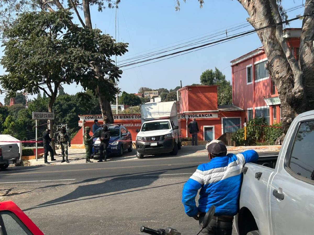 Matan al comisariado de Bienes Comunales de Santa María Ahuacatitlán