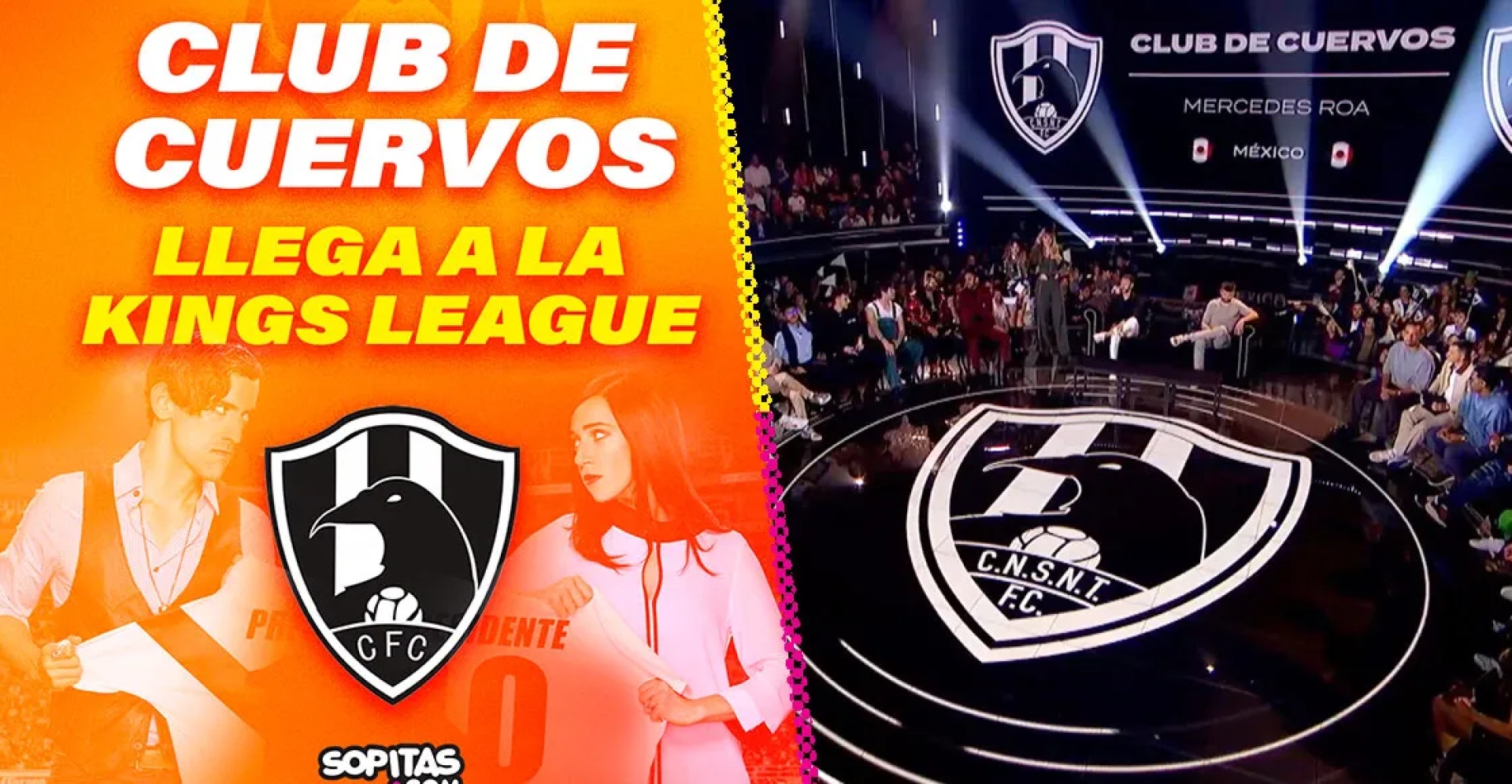 De la ficción a la realidad: ¡Club de Cuervos llega a la Kings League Américas!