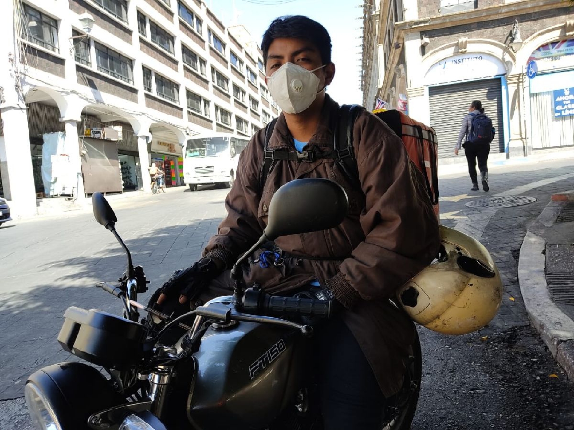 Por la pandemia suspendió sus estudios de licenciatura